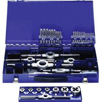 Eventus by Exact 10734 Gewindeschneidsatz 37teilig HSS metrisch M3, M4, M5, M6, M8, M10, M12