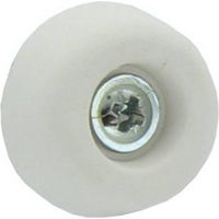 20 x SOTTOSEDIA A CONO C/VITE BIANCO 30 MM CONF 8 PZ