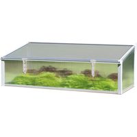 Juwel Thermo-Frühbeet 130/60 126 x 58 x 40/30 cm Frühbeete