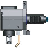 Radial Fräskopf Fräsdornaufnahme DIN 6357 mit Fixierklotz D50-d27 A