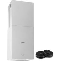 Klarstein – Hotte aspirante ilot 624m³/h classe A – Éclairage LED – Acier inoxydable – Installation rapide – Filtres à graisse amovibles
