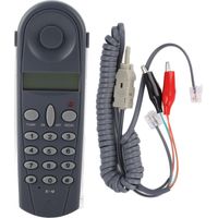 Telefonkabeltester mit Steckverbindern und Verbindungsstücken für Netzwerktechniker