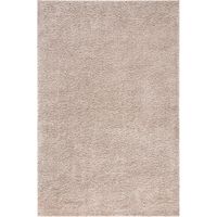 Tapis à Poils Longs doux SOFTY, Tapis de Salon, Chambre, Couloir (Beige Sable - 120x170cm)