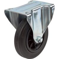 Bockrolle mit Kunststofffelge 160 mm Bockrollen Lenkrollen Rollen Transport