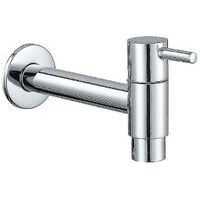 Wall Mounted Brass Faucet For Cold Water, Sink, Mop, Washing Machine Faucets, Garden Taps, Chrome