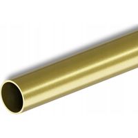 Tube en acier - 100 cm - Ø 25 mm - Or - Résistant aux intempéries - Design élégant