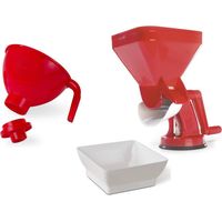 Passapomodoro Master con bacinella e imbuto Rigamonti