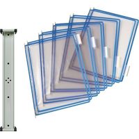 tarifold Wandhalter 10 Sichttafeln blau - 414601