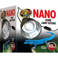 Support de lampe Dôme Nano, 40 watts Zoo Med LF-35E terrarium - Zoo Med