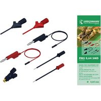 Hirschmann Test & Measurement PMS 0,64 SMD KIT puntali Nero, Rosso 1 pz.
