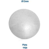 tachuela lisa. acero. . cabeza esférica - heico acabado plata vieja ( color:000000 1000)