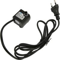 Mini pompe à eau Submersible réglable et silencieuse, pompe de fontaine étanche IPX8 avec ventouse pour Aquarium, prise ue 220-240V,