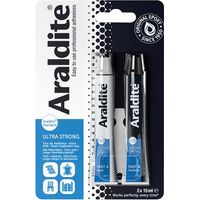 Zweikomponenten-Epoxidharzkleber - CYANOLIT - Araldite - 2 x 15 ml - Lange Aushärtung - Hohe Festigkeit