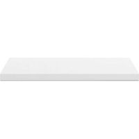 Top non forato 240x60x4 con bordo poliuretano in bianco