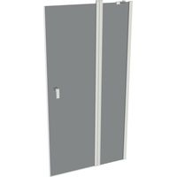 HÜPPE Design pure porte battante avec segments fixes Largeur :