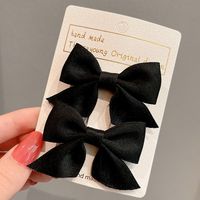 12 pcs Enfants Pince À Cheveux Bowknot Tête Décoration Mignon Cheveux Accessoires Bébé Cheveux Clips-6 Couleurs