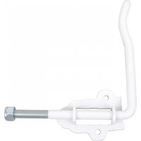 Afbat – Lot de 2 arrêts à poignée en acier époxy – Dimensions H.40 mm x P.210 mm – Pour volets battants – Installation facile avec vis incluses