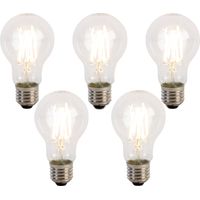 Set of 5 E27 3-Step Dimmable LED Bulbs A60 5W 700 lm 2700K