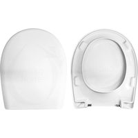 Copriwater Duraplus Duravit termoindurente Soft Close avvolgente bianco