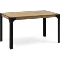 Mesa madera y acero estilo Vintage Industrial modelo Boston medidas 900x1580x750