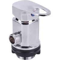 Robinet de douche, 1/2", sortie de douche/mitigeur monocommande pour montage en saillie, robinet de douche, mitigeur de douche, sortie 1/2" pour motorhome, camping-car (A)