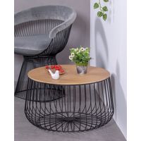 Nest Dream - Couchtisch aus Eschenholz - Zurich - Schwarz