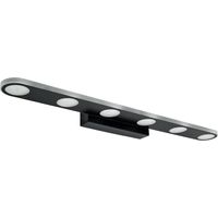 Wandlampe Toolight Swe055-W Black Black Led