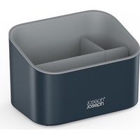 SinkStore™, Joseph Joseph, modèle Tiered Sink Tidy, rangement pour évier de cuisine, rangement pour ustensiles de cuisine, compartiments et conception de drainage, gris.
