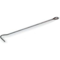 FireFix Schürhaken Plätt- und Feuerhaken 46,5x8cm unlackiert Stahl