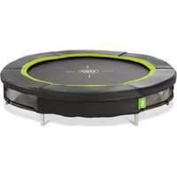 EXIT Silhouette ground sports trampoline 6ft - black