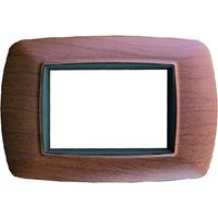 PLACCA EFFETTO LEGNO CHIARO 'LIFE' 3 posti - 2983/LC