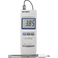Voltcraft – pH-mètre numérique 0-14 pH – Résolution 0,01 pH – Compensation automatique de température – Étalonnage 2 points – Pour piscine et aquarium
