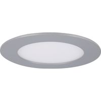 Easy round downlight redondo con luz led en color blanco neutro 4000k Ø 120mm en color gris