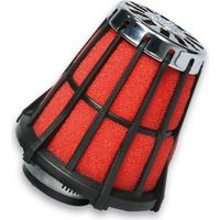 Filtre à air Cornet Malossi Ø32mm chromé et noir pour scooter