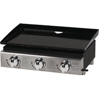 Plancha "Presto 3" - 3 Brenner - 7,5 kW - Grau