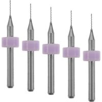 5 Pcs 0.4mm Drill Bits for 3D Printer Extruder Nozzle Head Cleaner Kit