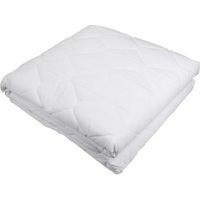 KLULK Coprimaterasso Trapuntato Matrimoniale 160 x 200 + 30cm Imbottitura Poliestere, Rivestimento Poliestere E Cotone TNT