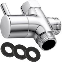 3-Wege-Ventil G1/2", massives Messing, Handbrausegarnitur, Universalzubehör