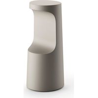 Tabouret de bar design moderne 75cm polyéthylène intérieur extérieur Fura S1 - Beige