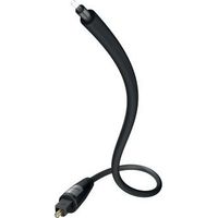 Inakustik 00312115 cavo in fibra ottica - Cavo in fibra ottica (TOSLINK, TOSLINK, maschio/maschio, 1,5m) Nero