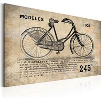 Tableau n° 1245 vélo - 90 x 60 cm