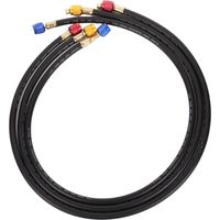 Tuyaux de charge pour climatisation de voiture - Kit de tuyau de remplissage pour climatisation de voiture - Outil d'entretien de climatisation pour camping-, camions, mini-voitures et SUV