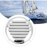 Rundes Lüftungsgitter aus Edelstahl für die Wandbelüftung, für Yachten, Wohnwagen und Küchen zu Hause, 12 mm (5 Zoll)