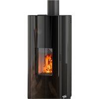 Stufa a pellet GODIN Estray 6Kw - Nero - 490328