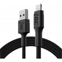 Green Cell KABGC21 Lightning-Kabel 1,2 m Schwarz