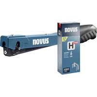 Novus Tools 030-0463 Hammertacker Klammerntyp Typ 37 Klammernlänge 4 - 6 mm