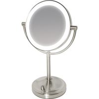 HoMedics MIR-8150-EU miroir de maquillage Autonome Rond Acier inoxydable