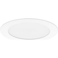 Rundes LED-Einbau-Downlight „PRO Professional LED“ (12 W, 6000 K, 1560 lm), IP44, Ø17,5 x 4,1 cm, weiße Farbe