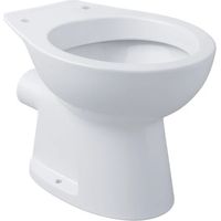 Vaso wc a terra serie Lume scarico a parete ceramica bianca lucida WIN