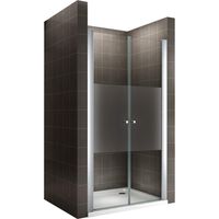 MAIA - Porte de douche hauteur 180 cm - verre sérigraphié